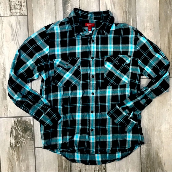 Arizona Jean Company Other - Arizona Jean Co Plaid Button Down Flannel Shirt